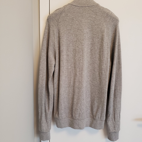 Men's Theory Cotton Zip-Up Sweater - Picture 2 of 9